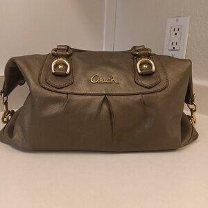 Coach Bag - Vintage Ashley Leather Convertible Satchel Shoulder Bag